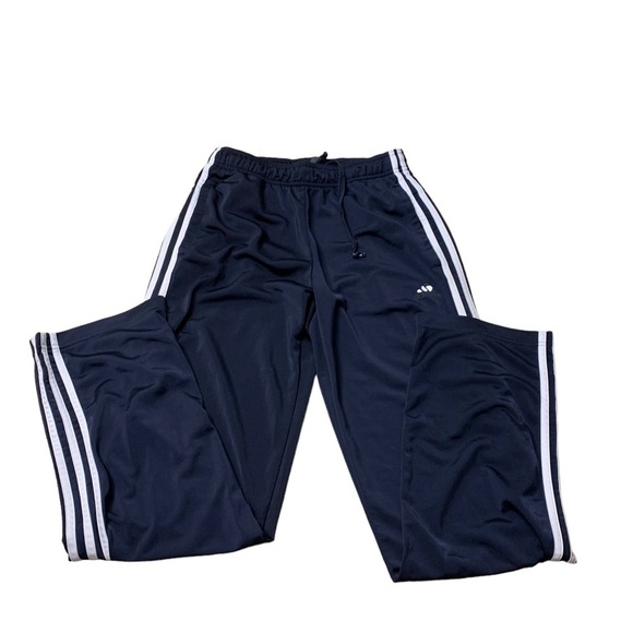 Adidas | Blue and White Jogger Pants Stripe Side Youth Boys Size S - Picture 5 of 9